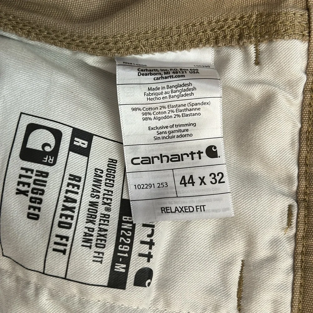 Carhartt Rugged Flex Relaxed Fit Work pant 44x32 - Picture 8 of 10